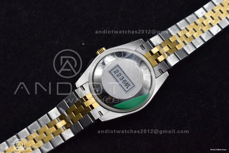 Ladies White YG Bracelet President 31 550 Dial 278271 Steel DateJust Markers Roman Lightweight GSF 316L on 1008